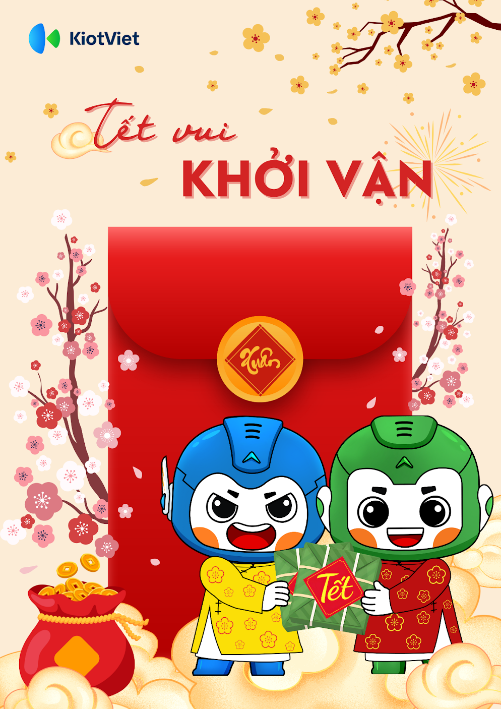 🌸 ĐONG ĐẦY SẮC XUÂN 2025 CÙNG KIOTVIET 🌸